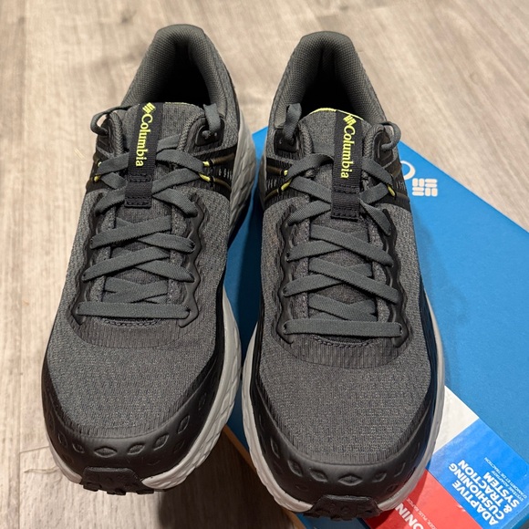 New Columbia Men's Konos™M TRS Trail Running Sneaker Size 9.5 Grill/Napa Green - Picture 4 of 9